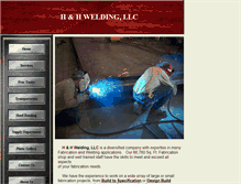 Tablet Screenshot of h-hwelding.com